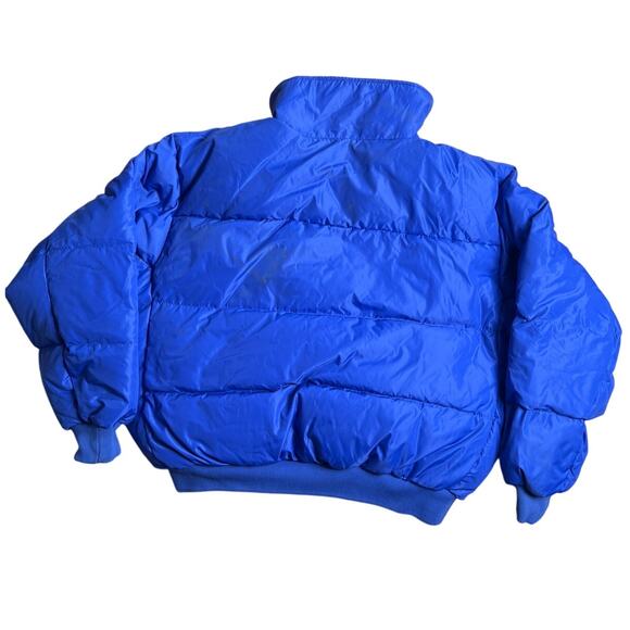 Vintage Columbia Puffer Reversible Men's XL Duck Down 100% Nylon Retro Bomber - Picture 3 of 11